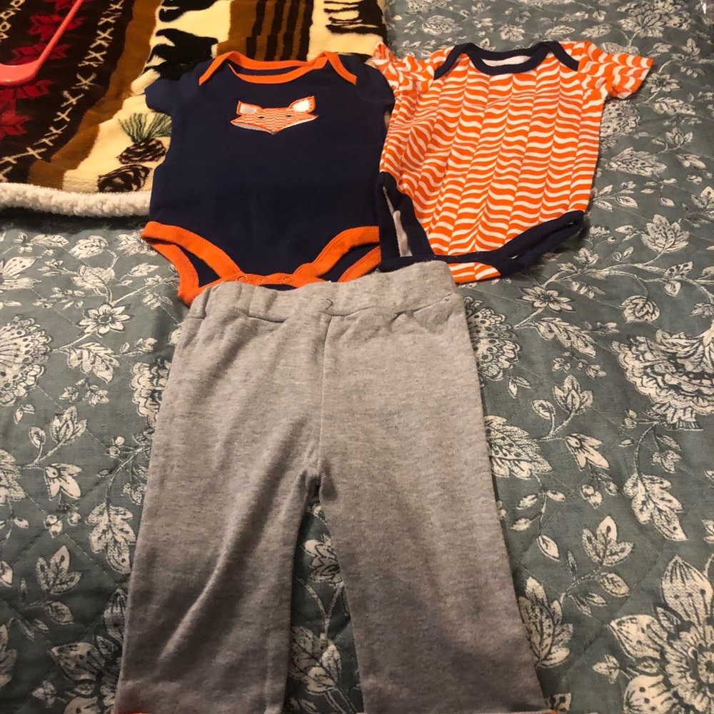 NWOT Yoga Sprouts 3- Pc Set - Picture 5 of 6
